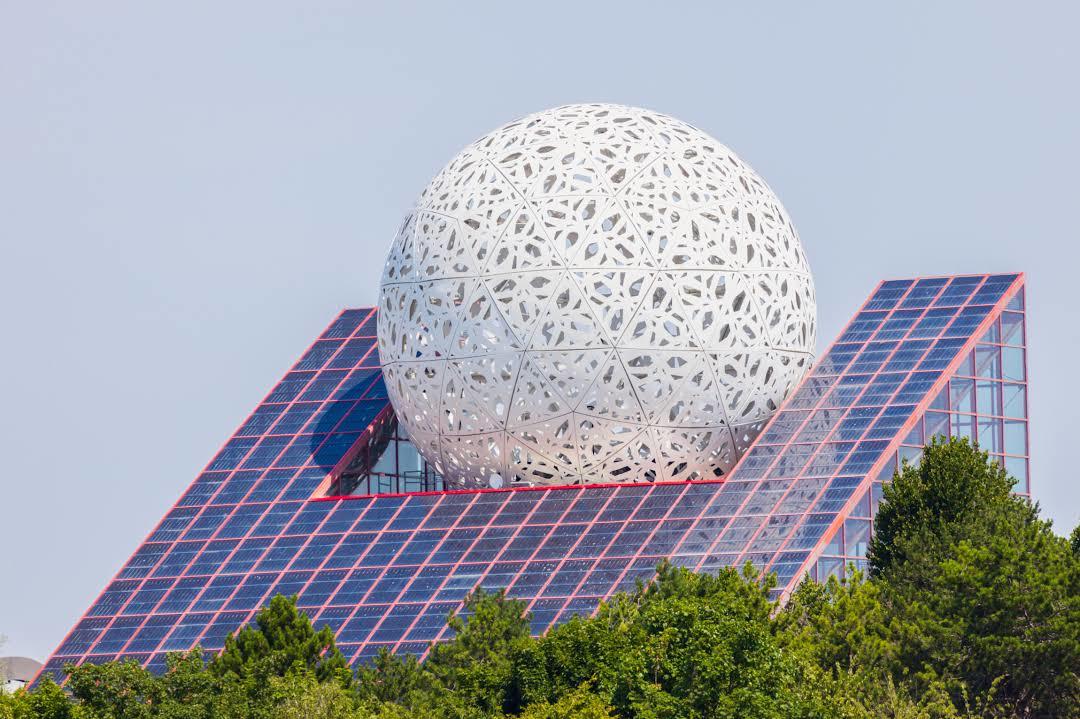Entrée principale du Futuroscope